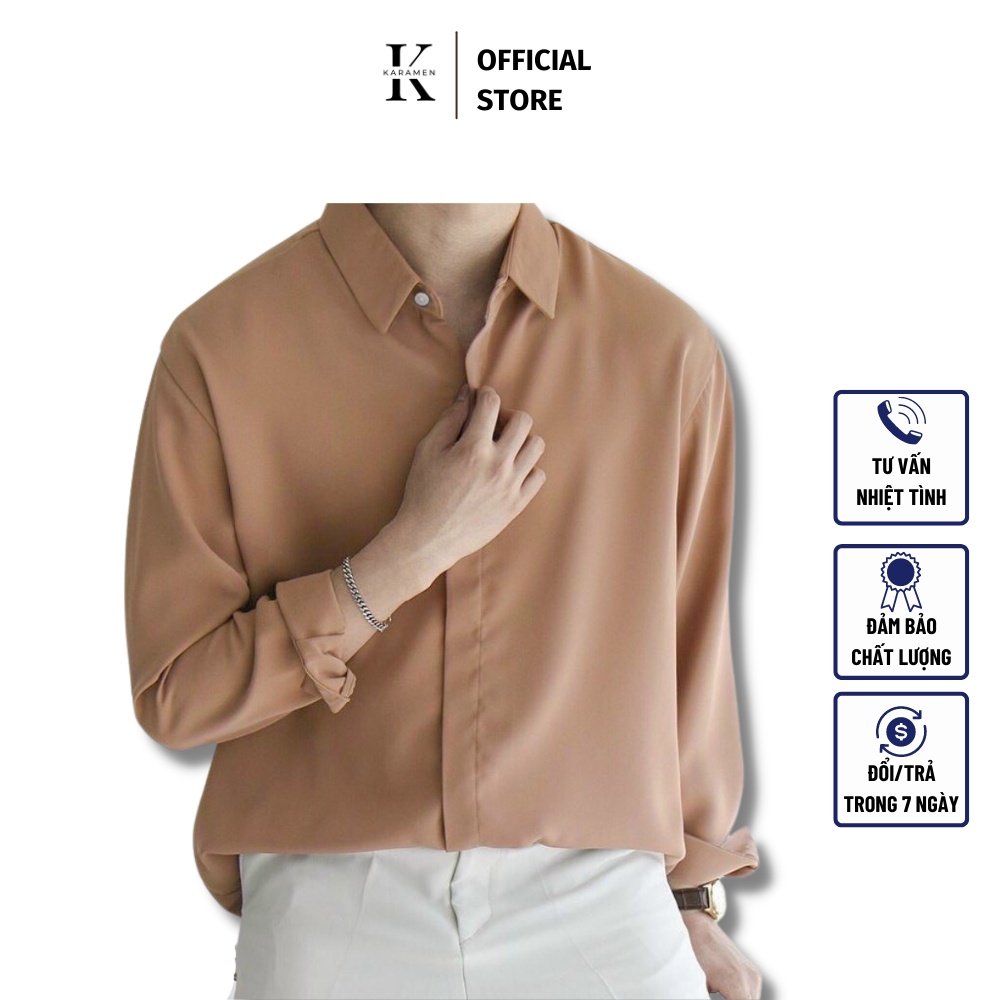 Áo Sơ Mi Trắng Nam Dấu Cúc Chuẩn Hàng Shop - Bán Hàng Có Tâm