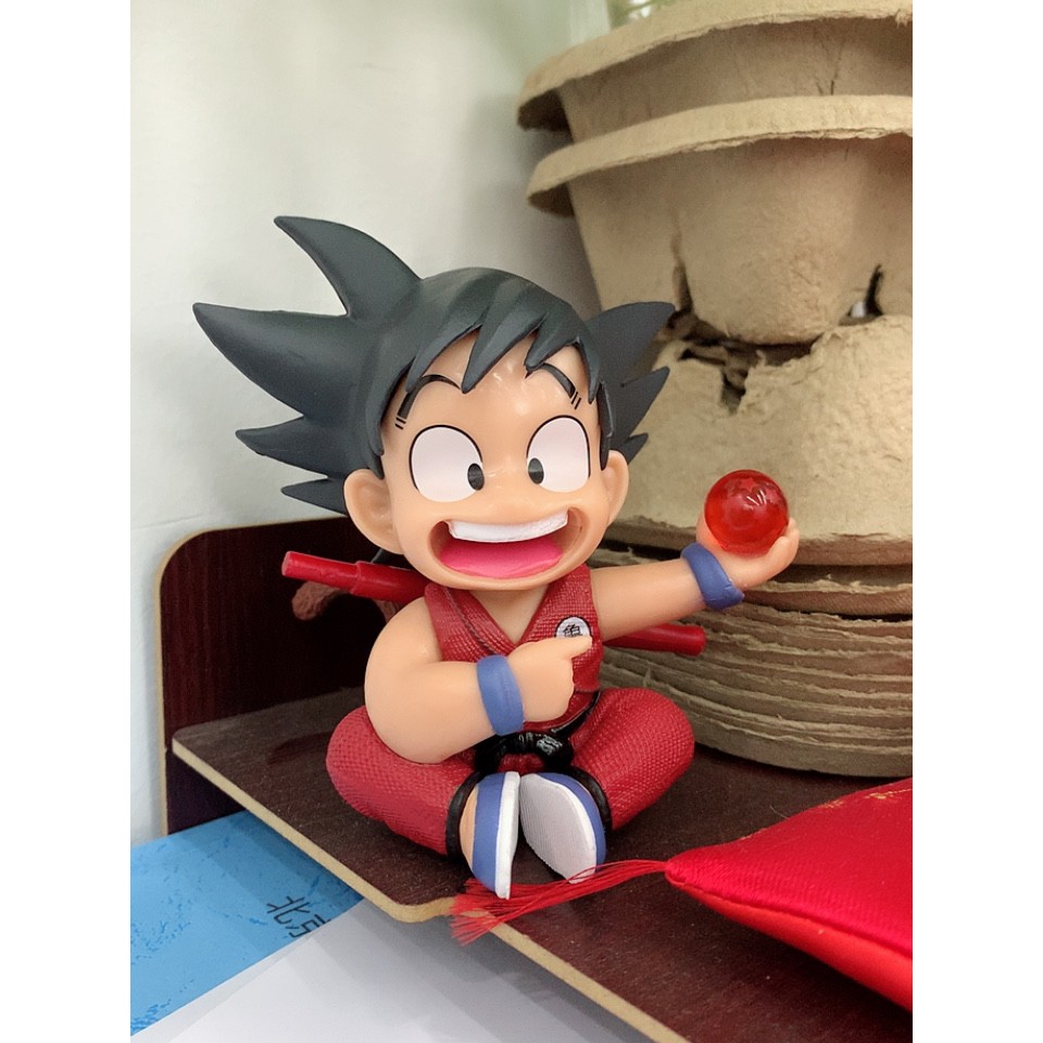 Mô hình Goku Kid , Goku lúc nhỏ tay cầm ngọc rồng - Dragon ball