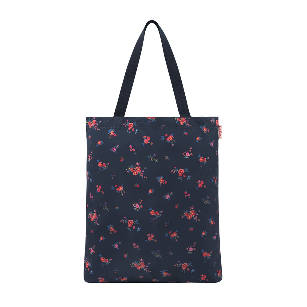 Cath Kidston - Túi Foldaway Tote Millfield Rose Ditsy - 977944 - Navy