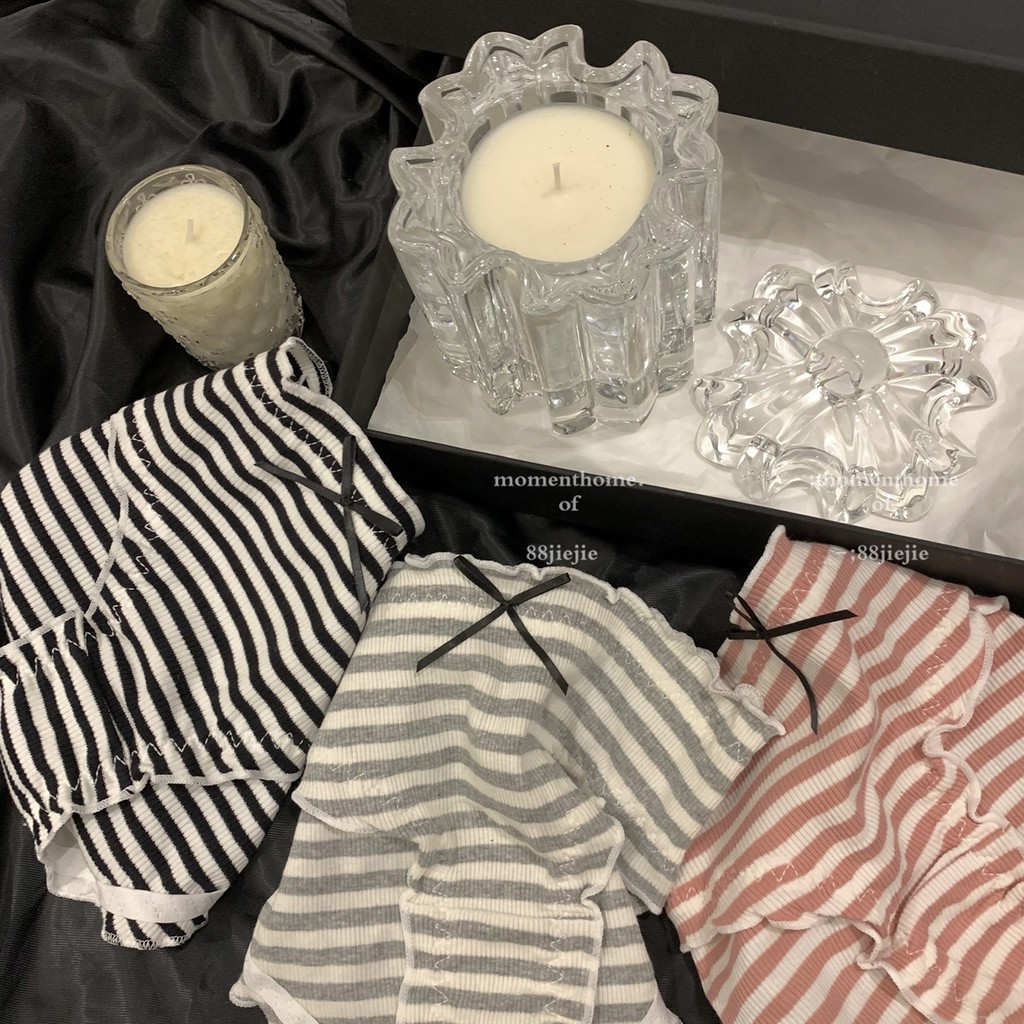 Quần lót cotton cao cấp kẻ sọc ngang maika B3-13