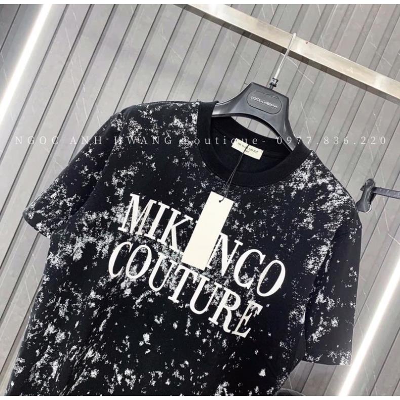 [NEW] Áo Phông Mikenco Nam Nữ Loang Màu Dập Chữ