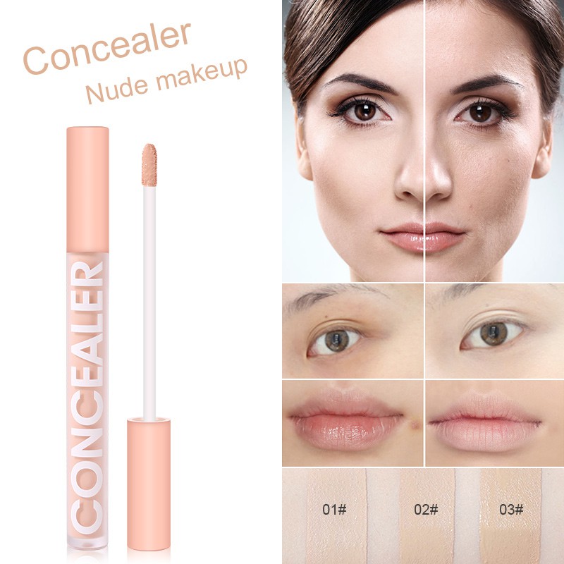 Kem Che Khuyết Điểm Lameila 3 Màu Tùy Chọn Trang Điểm Thời Trang