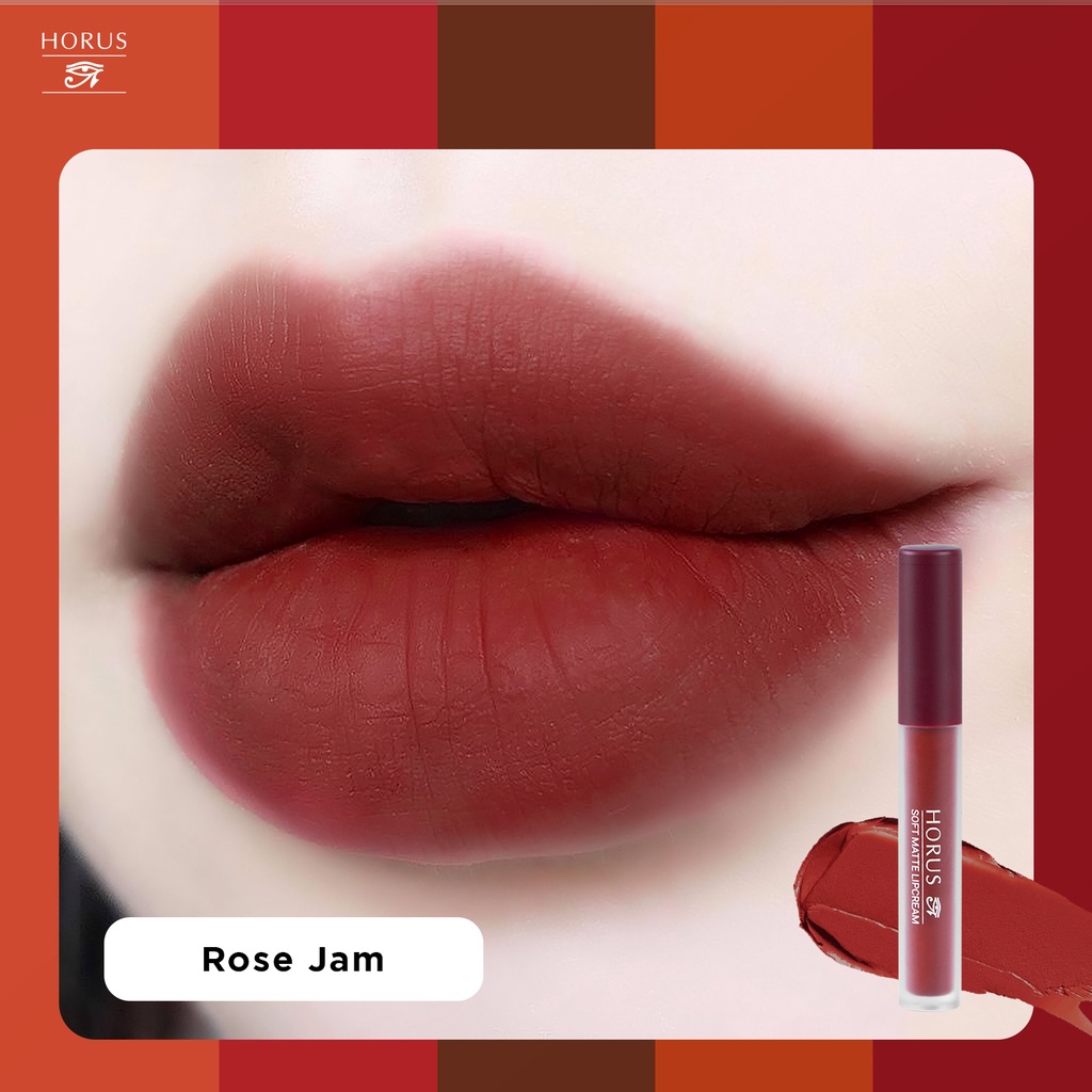 Son Kem Lì Horus Soft Matte Lip Cream 3g