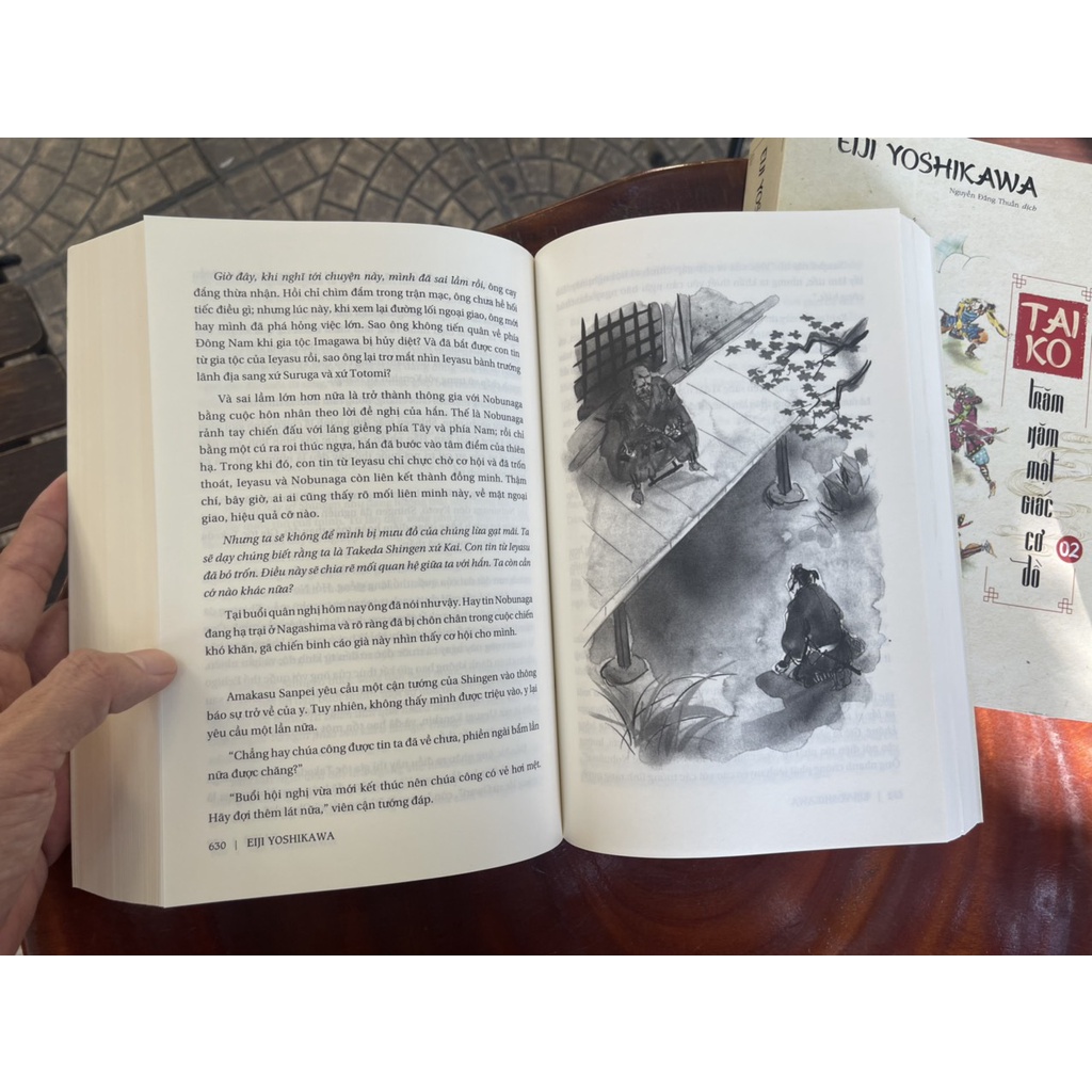 Sách-(Boxset 2 tập kèm tranh in màu) Taiko Trăm năm một giấc cơ đồ - Huy Hoàng Books