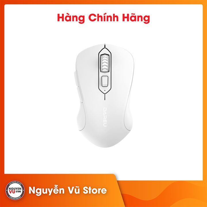 Chuột không dây Dareu LM115G White - Hàng Chính Hãng