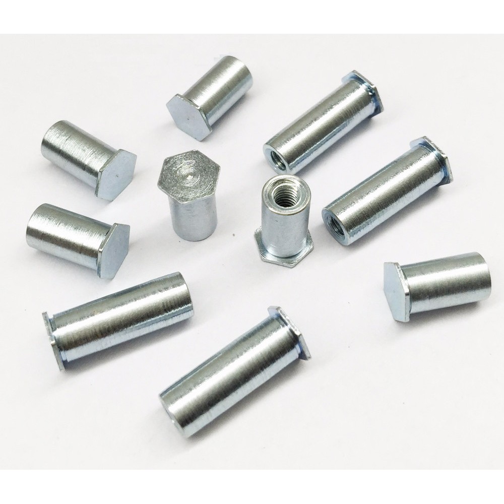 Combo 50c Trụ tán ren trong BSO M3X4,BSO M3X6,BSO M3X8,BSO M3X10,BSO M3X12,BSO M3X14,BSO M3X16,BSO M3X20,BSO M3X22