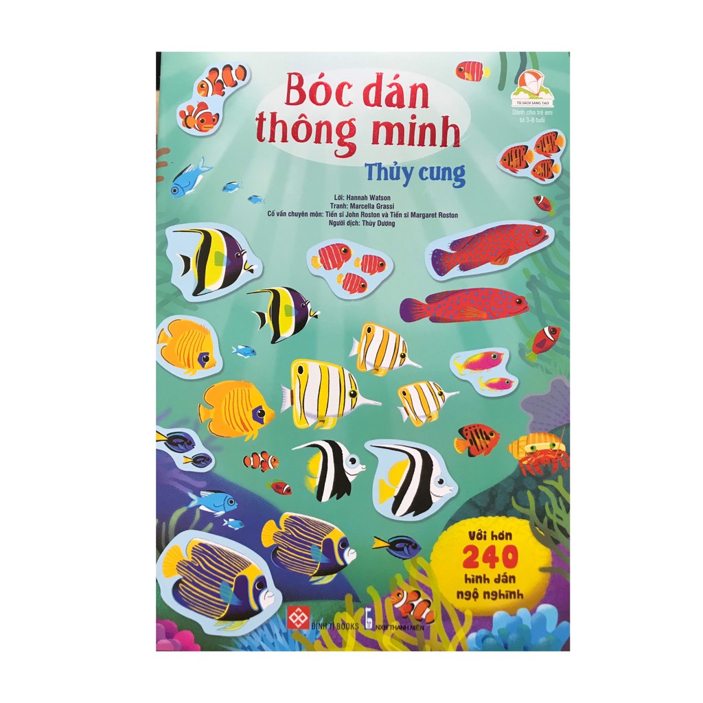 Sách-Bóc Dán Thông Minh Thủy Cung