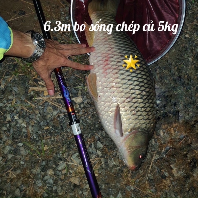 cần câu đài dài 6m3 -4h cần tải cá 16kg y hình hàng chính hãng
