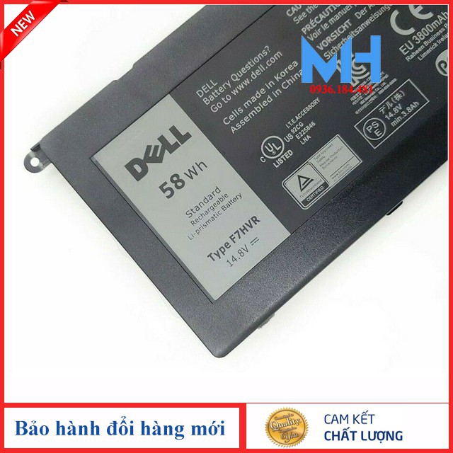 Pin Laptop DELL INSPIRON 15-7537, pin laptop Dell Inspiron 15 7537 17 7737 F7HVR 062VNH G4YJM ZIN