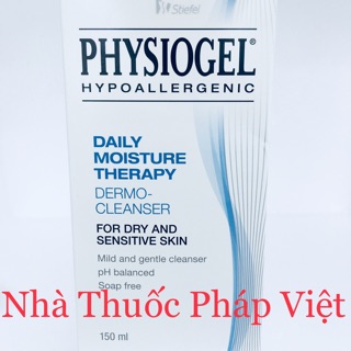SỮA RỬA MẶT PHYSIOGEL DAILY MOISTURE THERAPY DERMO- CLEANSER 150ml
