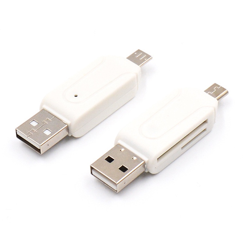 Đầu Đọc Thẻ Nhớ Micro Usb Tf Sd 2 Trong 1 | BigBuy360 - bigbuy360.vn