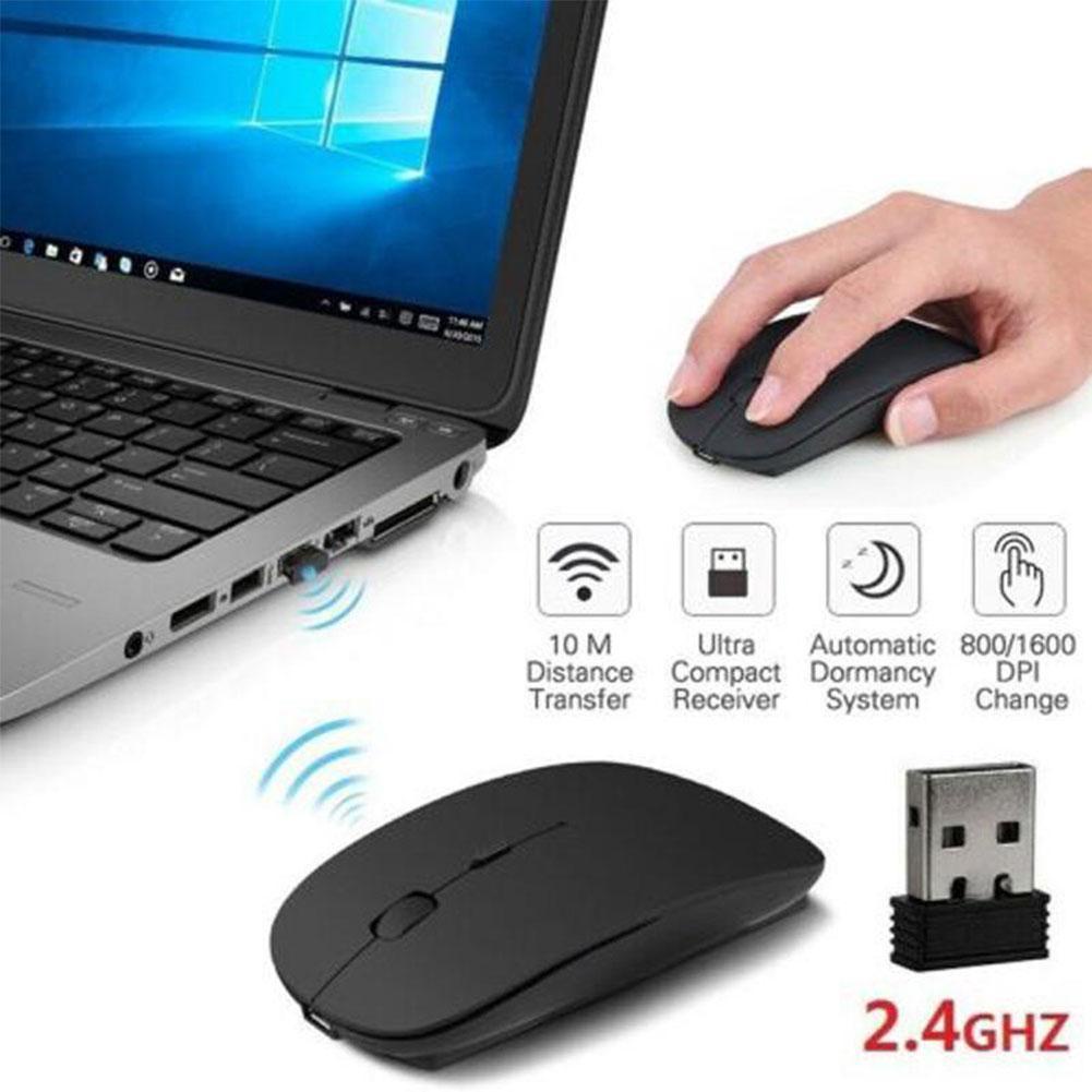 Chuột quang Bluetooth không dây 2.4G E6N6 thời trang