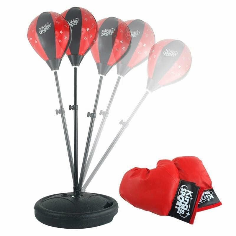 Bộ Đồ Chơi Đấm Bốc Cho Bé Boxing Set (có găng tay, trụ đỡ, giá đỡ LOẠI 1 )