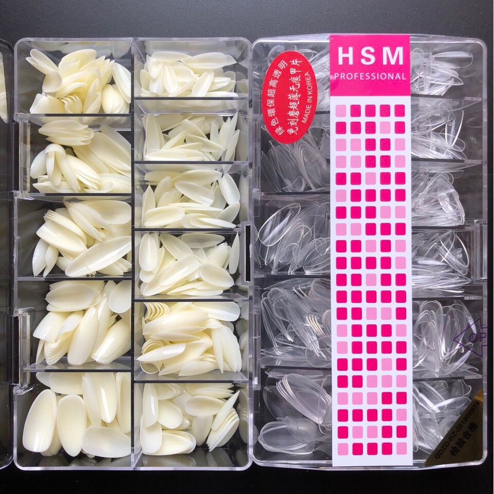 Móng úp HSM các fom thang, vuông, nhọn, bầu