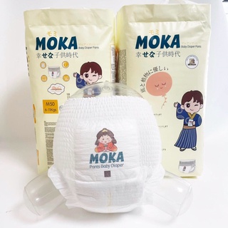 100 Miếng Bỉm Quần MOKA công nghệ Nhật size 100M L XL XXL XXXL