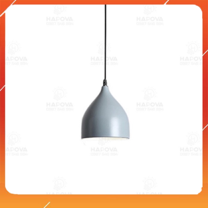 Đèn trần thả giọt nước bé HAPOVA DT 8010 cỡ 170mm + Tặng kèm bóng led AS Vàng