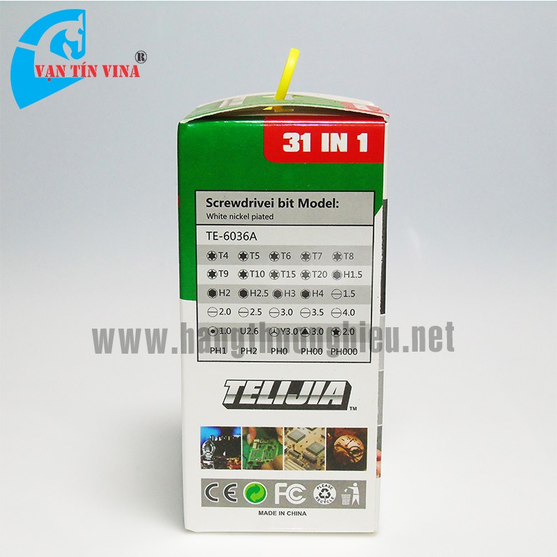 Bộ tua vít 32 món TELIJIA TE 6036A