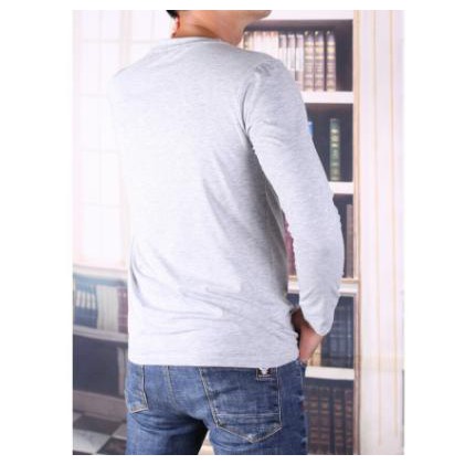 Áo thun dài tay cổ tròn nam màu đen chất thun cotton đẹp dáng ôm nhẹ phù hợp cho nam - King Man Store | BigBuy360 - bigbuy360.vn