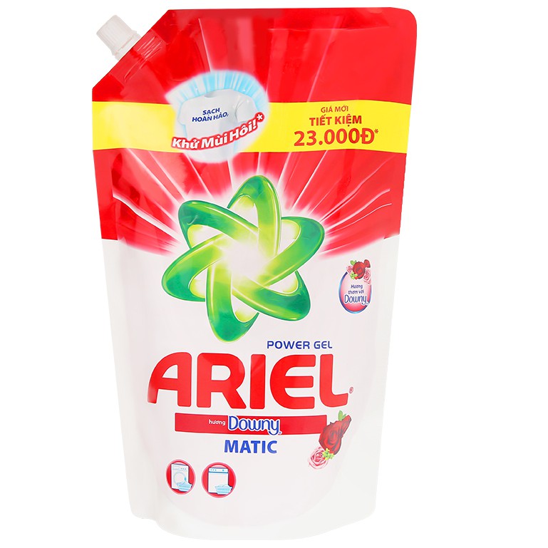 Nước giặt Ariel Matic hương Downy túi 1.2 lít