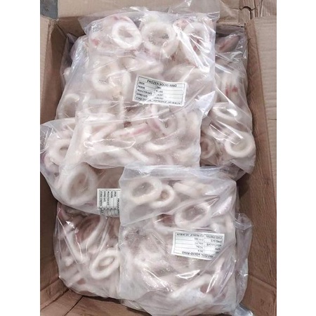 Mực Vòng EFOOD Tươi Ngon Dòn nguyên da 1kg [giao hỏa tốc HCM]