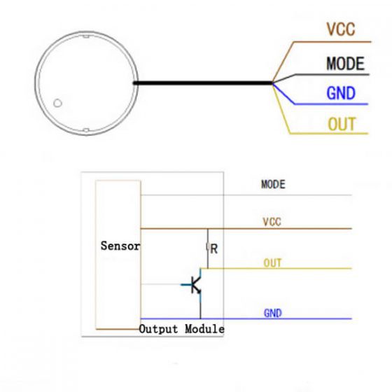 Cảm biến mức chất lỏng không tiếp xúc XKC-Y25-V Cảm ứng mực nước