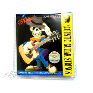 Bộ dây đàn guitar Acoustic Alice 206 - Loại dây sắt