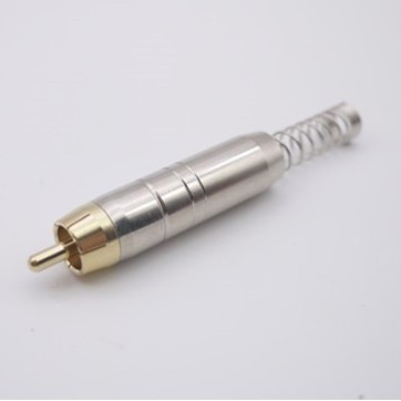 Phích cắm âm thanh RCA thiết kế dạng lò xo tiện dụng chất lượng cao