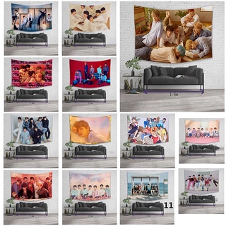 Vải treo tường Decor nhóm nhạc BTS [có in theo yêu cầu]