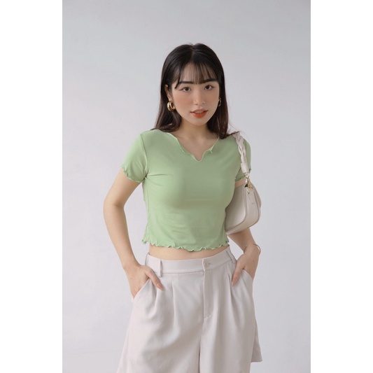 ÁO CROPTOP CANDY XINH LUNG LINH CHẤT MỊN XỊN 2022