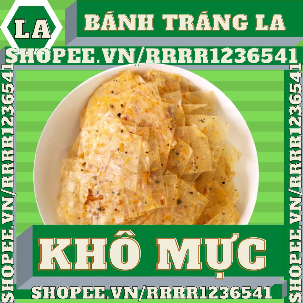 BÁNH TRÁNG LONG AN - PHÔ MAI-TÔM CAY-KHÔ MỰC-KHÔ BÒ-KHÔ GÀ-HÀNH RUỐC-BƠ TỎI-TỎI-CUỘN-XẾP DẺO