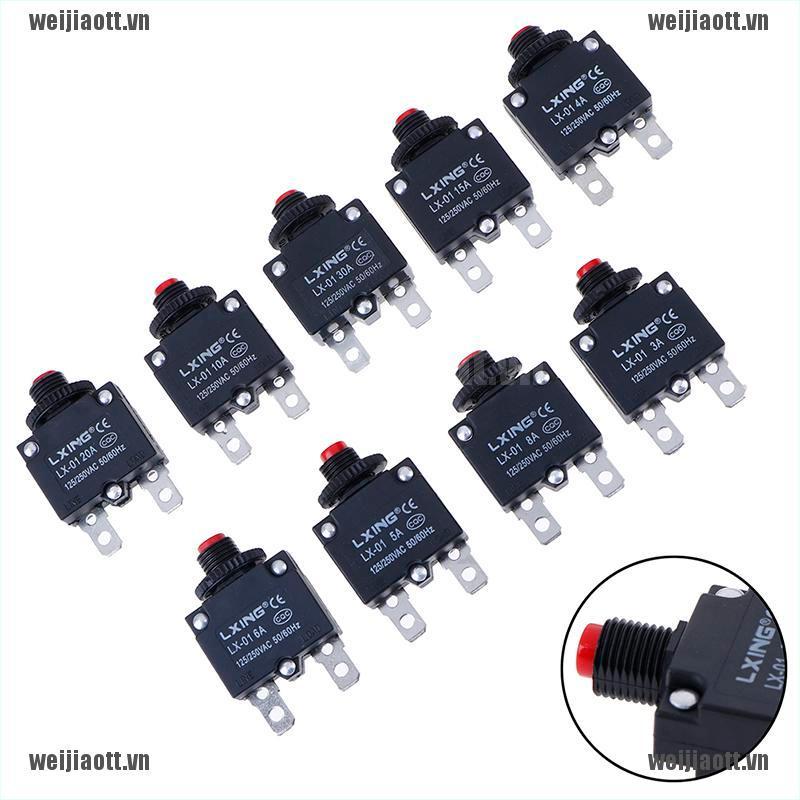 Công tắc cầu chì 3a 4a 5a 6a 8a 10a 15a 20a 30a