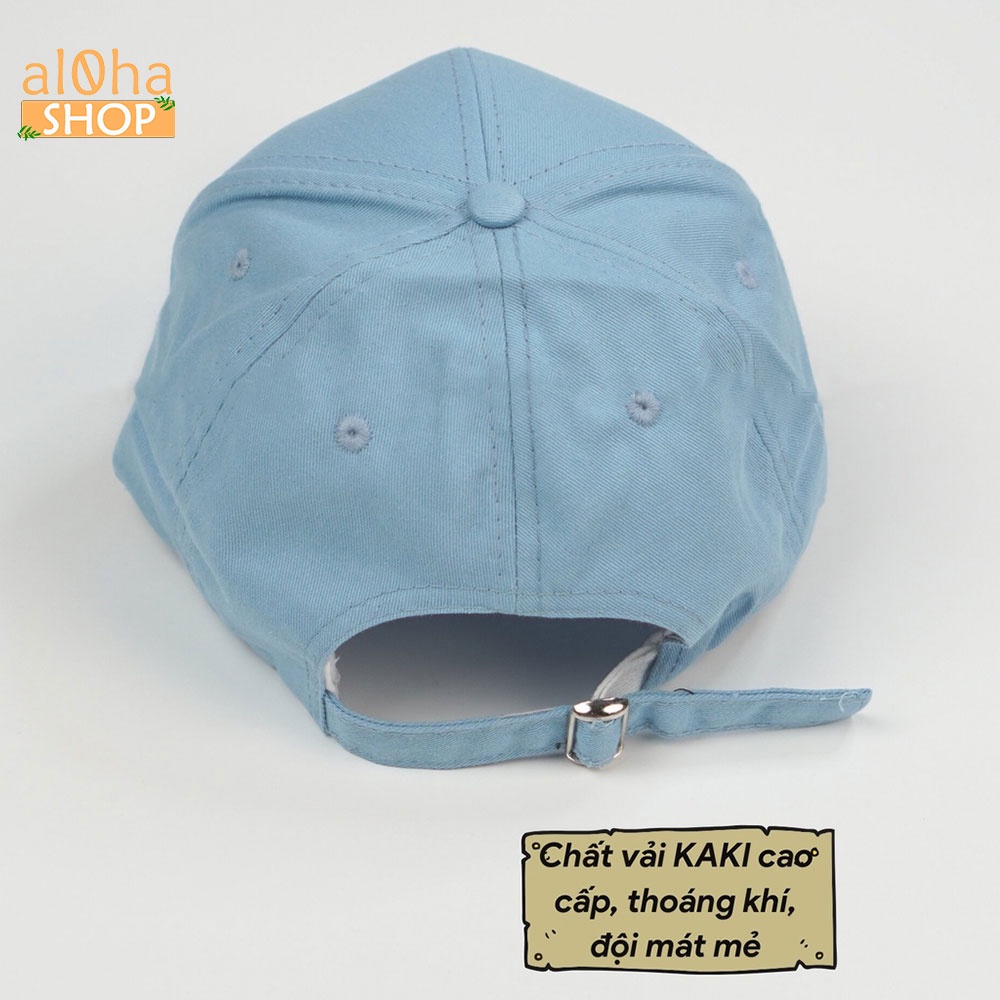 Mũ lưỡi trai - nón Ulzzang thêu chữ Holiday unisex nam nữ chống nắng phong cách thời trang, cá tính