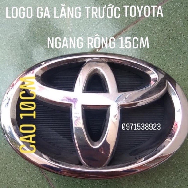 logo mặt ga lăng trước toyota mã sp 75301-0d060 phù hợp dòng toyota vios 2014-2018