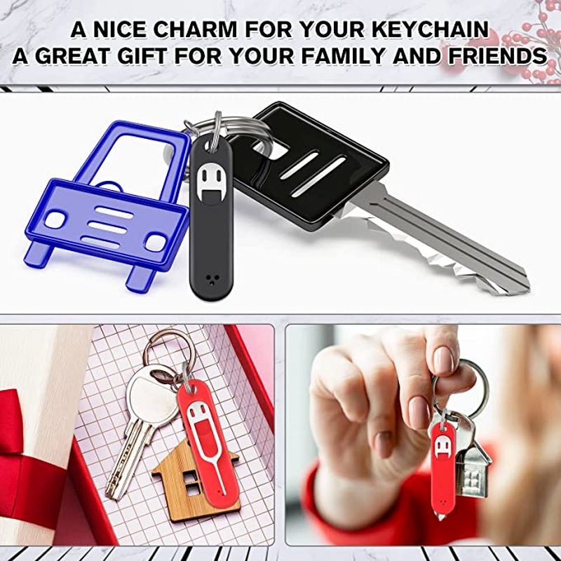 Vỏ Silicon Bảo Vệ Chống Thất Lạc Tích Hợp Móc Khóa Và Ngăn Đựng Thẻ SIM Cho Điện Thoại Thông Minh