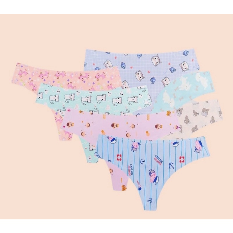 ♥️ Shop Uy Tín ♥️Q014. Quần lót lọt khe su họa tiết. Quần lót su lọt khe sexy