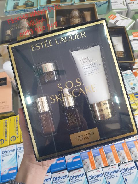 (Bill Đức ảnh cuối)Set bộ dưỡng da mini Estee Lauder