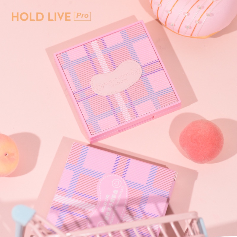 Bảng phấn mắt HOLD LIVE 9 màu tông kim tuyến lung linh