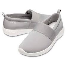 Giày lười Slipon Crocs Literide màu xám