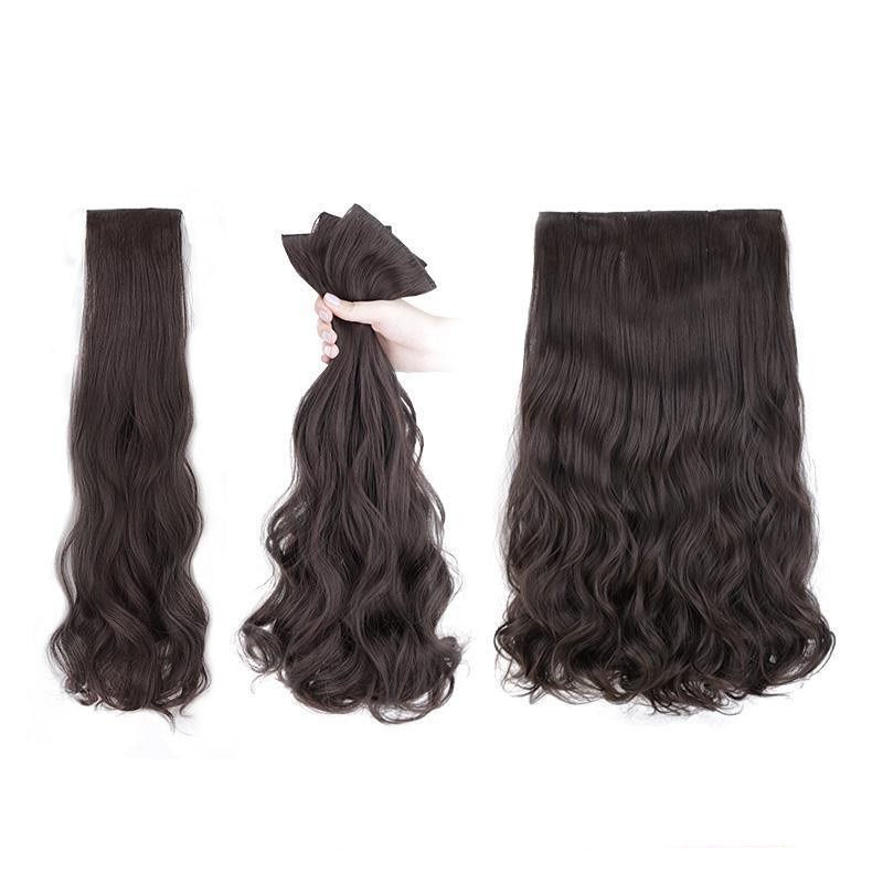 Tóc Giả Xoăn Tự Nhiên Bằng Sợi Tổng Hợp Dành Cho Nữ