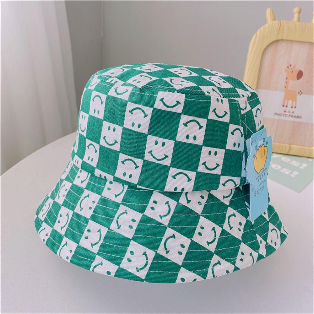 Nón Tai Bèo Chống Nắng In Hình Mặt Cười Cho Nữ