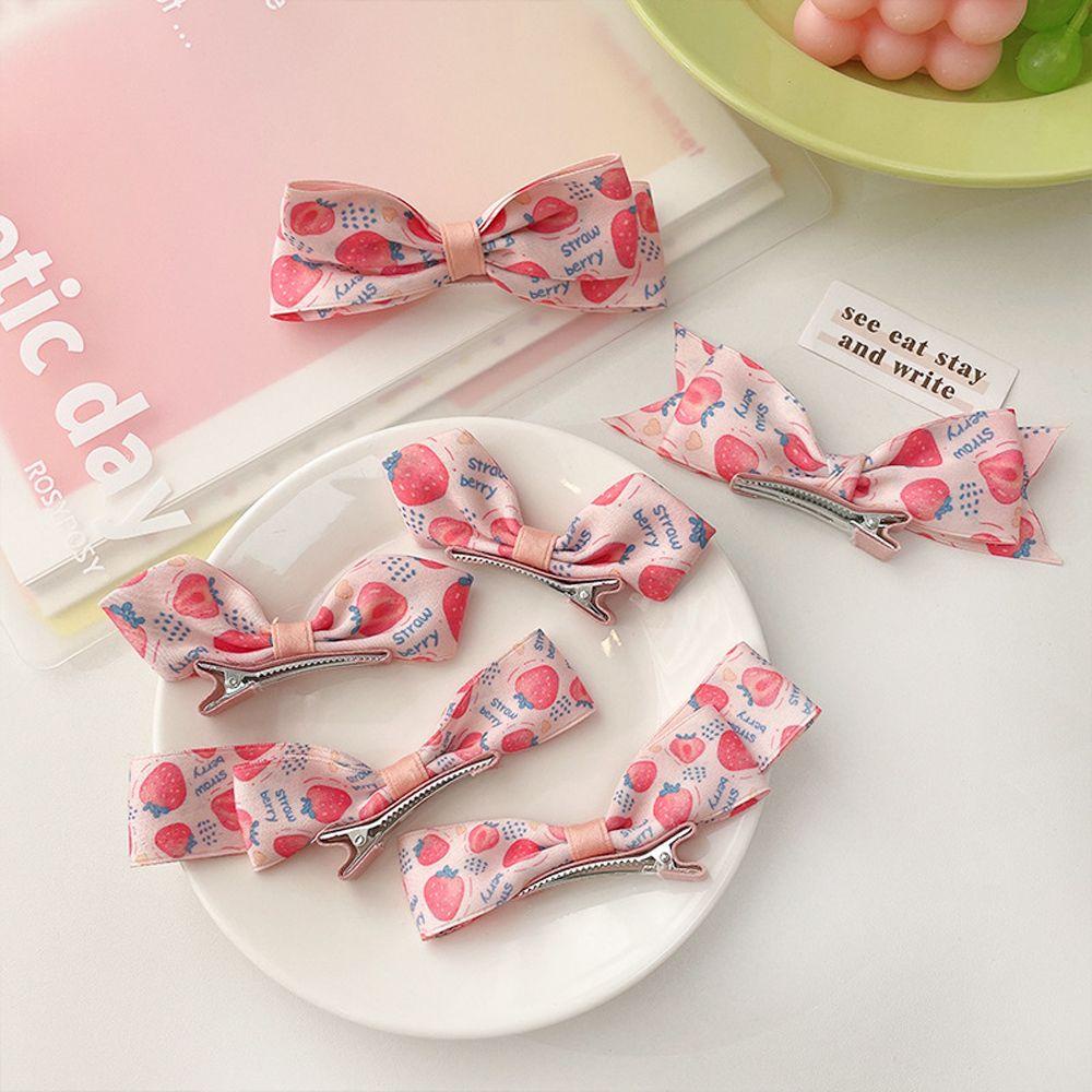 Kẹp Tóc Nơ Ruy Băng Phong Cách Vintage Cho Nữ