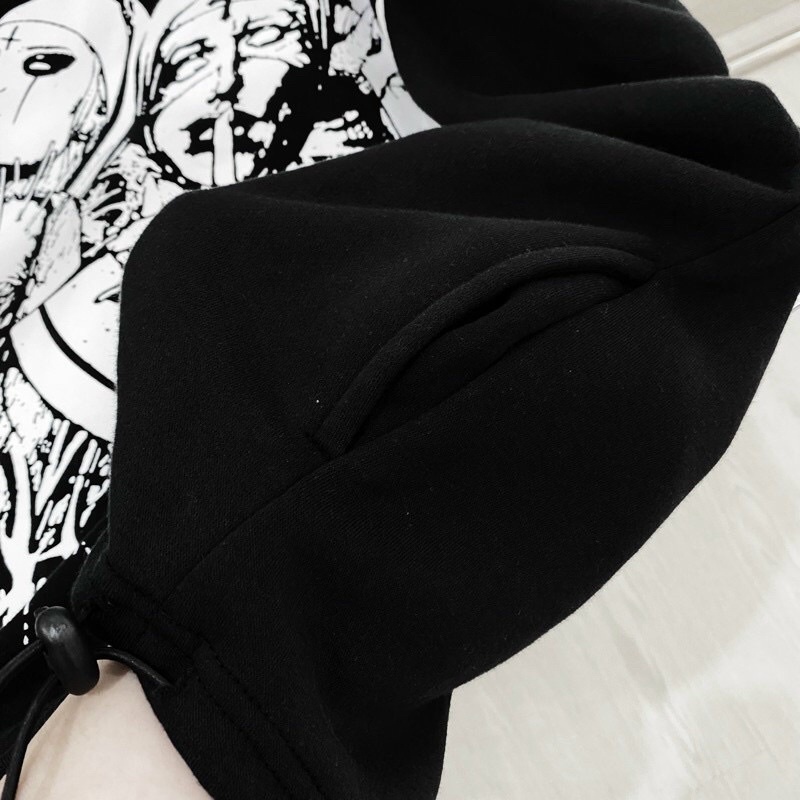 Áo Hoodie NUN Form Rộng Oversize Unisex Vải Nỉ Bông - Yowol SG