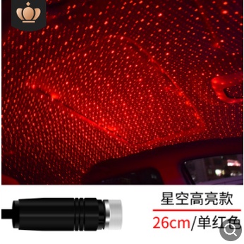 Đèn LED Tạo Hiệu Ứng Bầu Trời Đầy Sao Mini Màu Xanh Dương Trang Trí Nội Thất Xe Hơi Có Cổng USB
