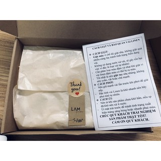 QUẦN SHORT LINEN