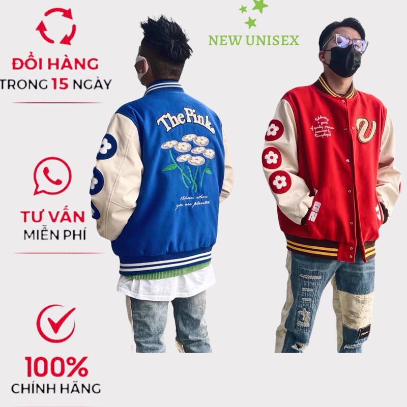 Áo Khoác Nỉ Nam Kiểu Bomber Họa Tiết Tay In Lưng Phong Cách Năng Động Mặc 4 Mùa Che Nắng Chắn Gió Tốt [NEW UNISEX]