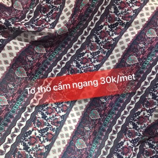 Voan thổ cẩm sale 20k/m