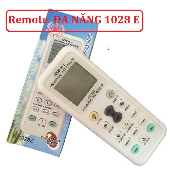 Remote Máy Lạnh Đa Năng  K-1028E - Remote Máy Lạnh Đa Năng