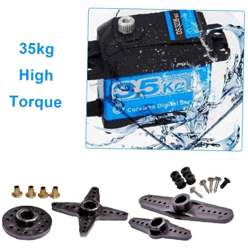 Động Cơ Servo Kỹ Thuật Số Không Lõi 270 Độ Cho Robot Diy