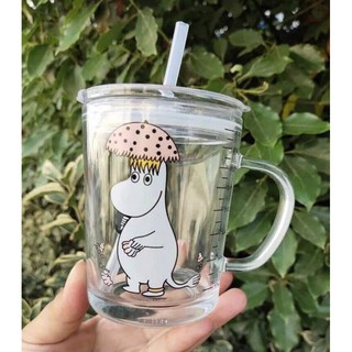 Cốc chia vạch kèm ống hút pha sữa cho bé