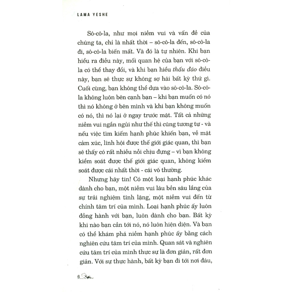 Sách - Khi Sô Cô La Biến Mất (Lạt-ma Thubten Yeshe- Văn Lang)